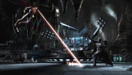 Injustice – Gods Among Us: Batman against Superman in the trailer