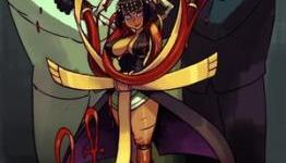 The third Skullgirls DLC character is Eliza