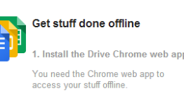Google Drive Update Enables Offline Support for Documents