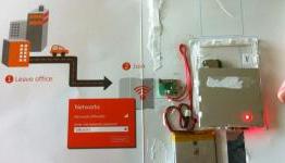 Magazine slips in a free T-Mobile WiFi hotspot, courtesy of Microsoft (video)