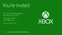 Micrsoft Sends out Invites to E3 2013 Event