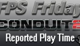 FPS Friday – Conduit 2 has been played how much? Official U.S. Nintendo Channel data report.