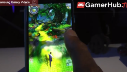Samsung Galaxy S4 Temple Run Video Game Demo – Gamerhubtv