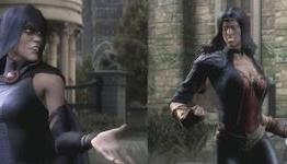 Injustice DLC Costumes: Teen Titans Raven and Wonder Woman #600