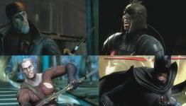 Injustice DLC Costumes: Flashpoint Batman, Aquaman, Wonder Woman and Deathstroke