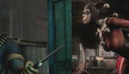 Injustice Gods Among Us DLC Costumes: Teen Titans Deathstroke and Original Harley Quinn