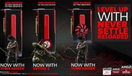 AMD Levels Up Never Settle Reloaded Bundle