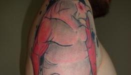 He Got A Video Game Tattoo To Remind Him To Be A Good Dad