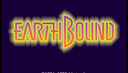 Playing EarthBound for the first time.