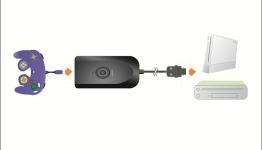 Amazon has a Gamecube controller adapter for Wii U