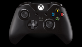 Picture of Day One Edition controller and packaging for Xbox One