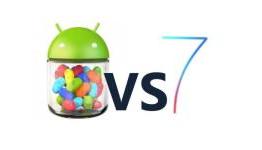 iOS 7 vs Android Jelly Bean 4.2