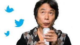 Miyamoto is on Twitter, but you won’t find him