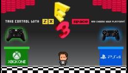 Best of E3 – 8bit infographic you can play!