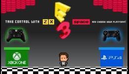 Best of E3 – 8bit infographic you can play