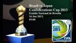 Highlights: Brazil 3-0 Japan (FIFA Confederations Cup – 15/06/2013)