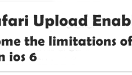 Safari Upload Enabler Updated, Now Compatible with iOS 6