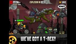 Nuclear Outrun (iOS) Set For July 11th Release With Cyborg T-Rex and Zombies Joining The Party!