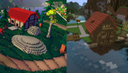 Minecraft vs Cube World – Graphics Comparison