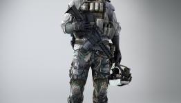 High quality renders of Battlefield 4 Tombstone squad members