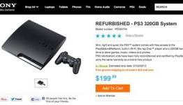 Refurbished 320GB PS3s for $200 at Sony Store