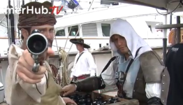 SDCC: Assassins Creed IV Real-Life Jackdaw Pirate Ship Tour