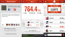 Nike+ Running iOS update adds social challenges, trash talk