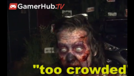 The Walking Dead Zombie Red Carpet Interview