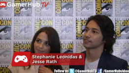 Defiance Actors Stephanie Leonidas and Jesse Rath Get Their Game On