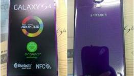 Samsung Galaxy S4 in Purple Mirage Revealed