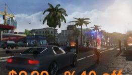 OCEAN CITY RACING Is 40% off – only $2.99 on Desura (Indie Open World Driving Game)