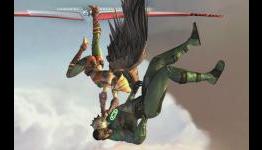 Injustice DLC Costumes: John Stewart Green Lantern vs Hawkgirl