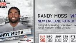 Randy Moss, Brian Finneran, Antonio Gates Added to Madden’s All-25 Team