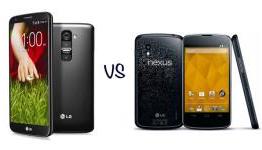 LG G2 vs Nexus 4: What’s the difference?