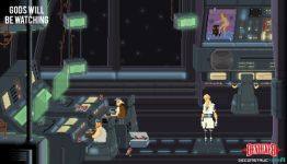 Devolver Digital, Deconstructeam Teaming Up for Gods Will Be Watching