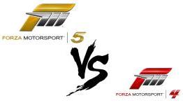 Forza 5 vs Forza 4 Graphics Comparison
