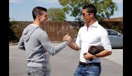 Cristiano Ronaldo Meets Gareth Bale