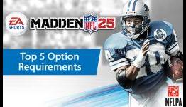 Madden NFL 25 – Top 5 Option Requirements