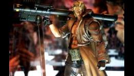 Photos of Liquid Snake, Blue Raiden and Big Boss action figures from TGS