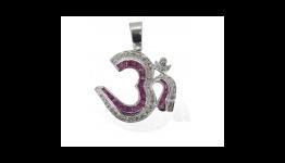 Buy Silver Om Pendants Online in India