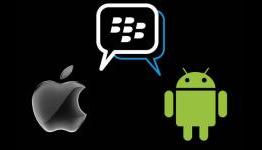 Blackberry again rolls out BBM on iOS and Android