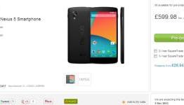 LG Google Nexus 5 Preorders on Ebuyer | GameGrin