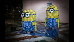 AT-AT and Sharknado Can Art On Display at Canstruction Exhibit