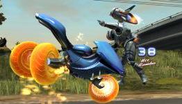 New screens of Twisted Pixel’s motorcycle racing title Lococycle