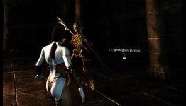 Sandbox Fantasy RPG Astral Terra screenshots illustrate female Dark Elf, Fey