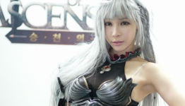 Jo Se Hee Promotes Tower of Ascension at G-STAR 2013 Video Game Expo