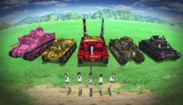 Girls Und Panzer Anime Licensed By Hanabee