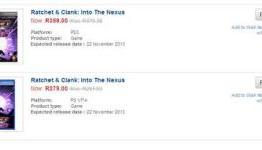 Ratchet and Clank coming soon to PSVita according to South African retailer