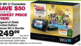 Fred Meyer Black Thursday Deals 2013 With Zelda Wind Waker Wii U Bundle at $250