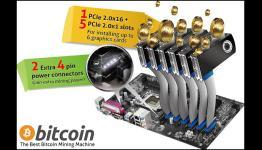 ASRock’s Bitcoin Mining Motherboards Each Supports 6 Graphics Cards